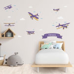 Fly High Scene - Purple