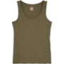 Ladies Olive Basic Vest S-xxl