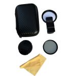 52MM Scaler Adjustable Filter Anti-laser Landscape Portrait Photo Lens