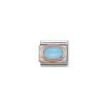 Composable Classic Link Turquoise Birthstone
