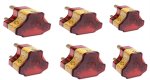 16A High Surge Protection 3-PIN Plug Top For Electrical DEVICE-6 In A Pack