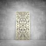 Laser Cut Screen - Design 119 - 1040 X 535 X 20 Stone Grey Outdoor