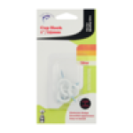 White Cup Hooks 5-PACK