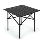 Zs - Camping Outdoor Folding Table - Black