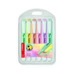 Stabilo Swing Cool Highlighter: Pastel Assorted Wallet 6S New