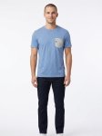 Mens T-Shirt In Blue - Blue 2XL