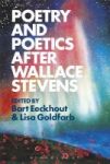 Poetry And Poetics After Wallace Stevens Hardcover