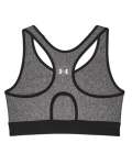 Women's Armourmid Heathered Sports Bra - Charcoal Full HEATHER-019 XL