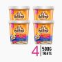 Beeno 4 X Mallows Peanut Butter Swirl Dog Treats 500G