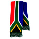South African Flag Supporter Scarf
