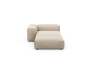 Sofa Daybed L Canvas Sand