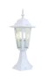 Eurolux Lantern 6 Panel Pedestal White