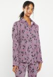 Printed Plisse Shirt - Cherry Print