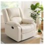 Kc Furn-leather Recliner Sofa