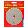 Tork Craft - 100MM Diamond Wet Polishing Pad 50 Grit Grey - 2 Pack