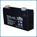 Power Kingdom PS1.3-6 6V 1.3AH Battery