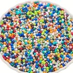 1000PCS LOT 2MM Colorful MINI Charm Seed Beads Spacer Beads For Diy Bracelet Necklace Small Business Jewelry Making Craft Suppli