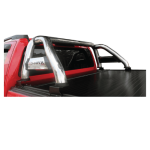 Isuzu D-max Gen 6 7 Stainless Steel Double Cab Rollatop Compatible Roll Bar –