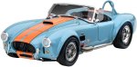 1 24 '65 Shelby Cobra 427 Plastic Model Kit W paints Glue & Brush 3D Puzzles