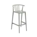 Woody Kitchen Stool - Ivory
