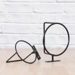 G-string Wall Pot Holder - Black - 18CM Inner Diameter