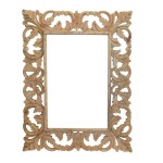Lebar Carved Wooden Frame 120CM
