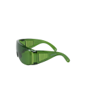 Wrap Around Anti Scratch Spectacles Green Lens