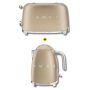 Smeg Toaster And Kettle Pack Champagne Matte