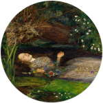 Rsw Ophelia Wall Decal - 60CM L X 60CM H
