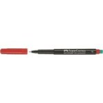 Faber-Castell Multimark Permanent Pens - Fine Red Box Of 10