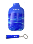 R8000 Puff 50MG Disposable Vape - Fruit Paradise With Hds Torch