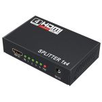 1X4 HDMI Splitter 1 In 4 Out HDMI Splitter Audio Video Distributor Box 3D
