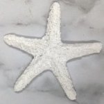 White Resin Sea Star