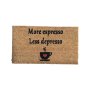 Matnifique Coir Doormat - Espresso Design 700 X 400 X 14MM