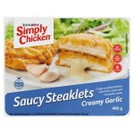 Creamy Garlic Chicken Steaklets 400G