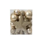 Bauble Pearl Mix 33PSC 8CM