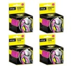 Mx Kinesio Tape 5CM X 5M - 4 Boxes Of Pink Tape