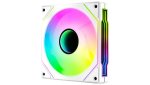 Aerocool Phantom M-3 120MM Pwm Argb Infinity Mirror Case Fan White