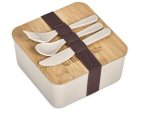 Okiyo Wani Wheat Straw And Bamboo Lunch Box
