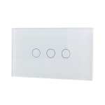 Lifesmart Smart Light Switch 3 Lines - Socket 118 120 - White - LS125WH