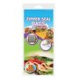 Sandwich Bag Zipper Seal Pack Of 35 3 Pack 16CM X 14CM