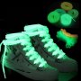 1 Pair Luminous Shoelaces For Sneakers Men Women Sports Shoes Reflective Shoelaces