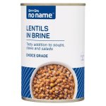 No Name Lentils In Brine 400G