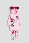 2-PIECE Printed Set - Pink & Minnie Mouse