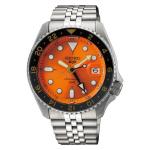 Seiko 5 Sports Mikan Orange Gmt Skx Re-interpretation Men's Watch SSK005K1