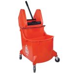 33L Maxi Bucket With Divider & Wringer Orange – JAMS-1097