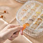 Clear Multi-layer Jewellery Storage Box With Compartments