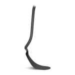 Charcoal Black Chopula Spatula - DFCU3710