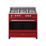 Meireles 90CM Freestanding Gas Gas Stove Red