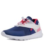 Nautica Women Fashion Slip-on Sneaker Jogger Comfort Running Shoes-larke-red White And Blue SIZE-7.5